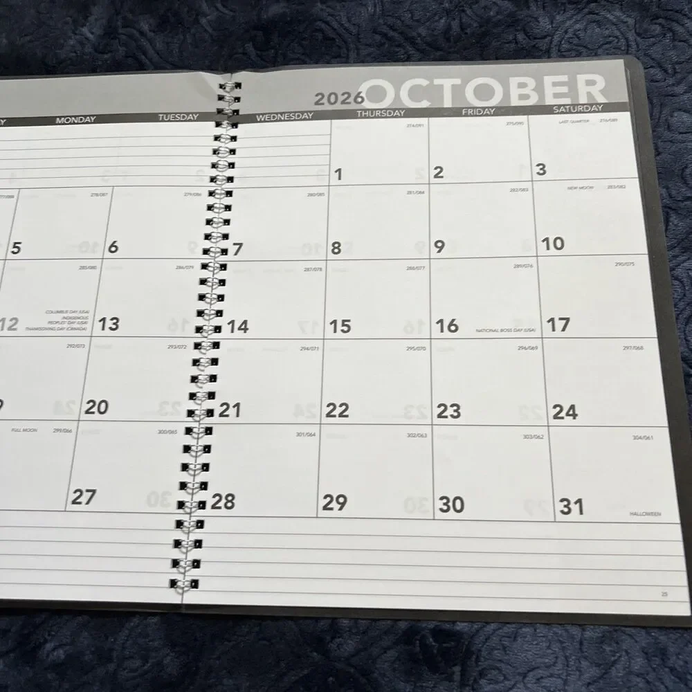 Sherwin-Williams 2026 Monthly Planner Blue
